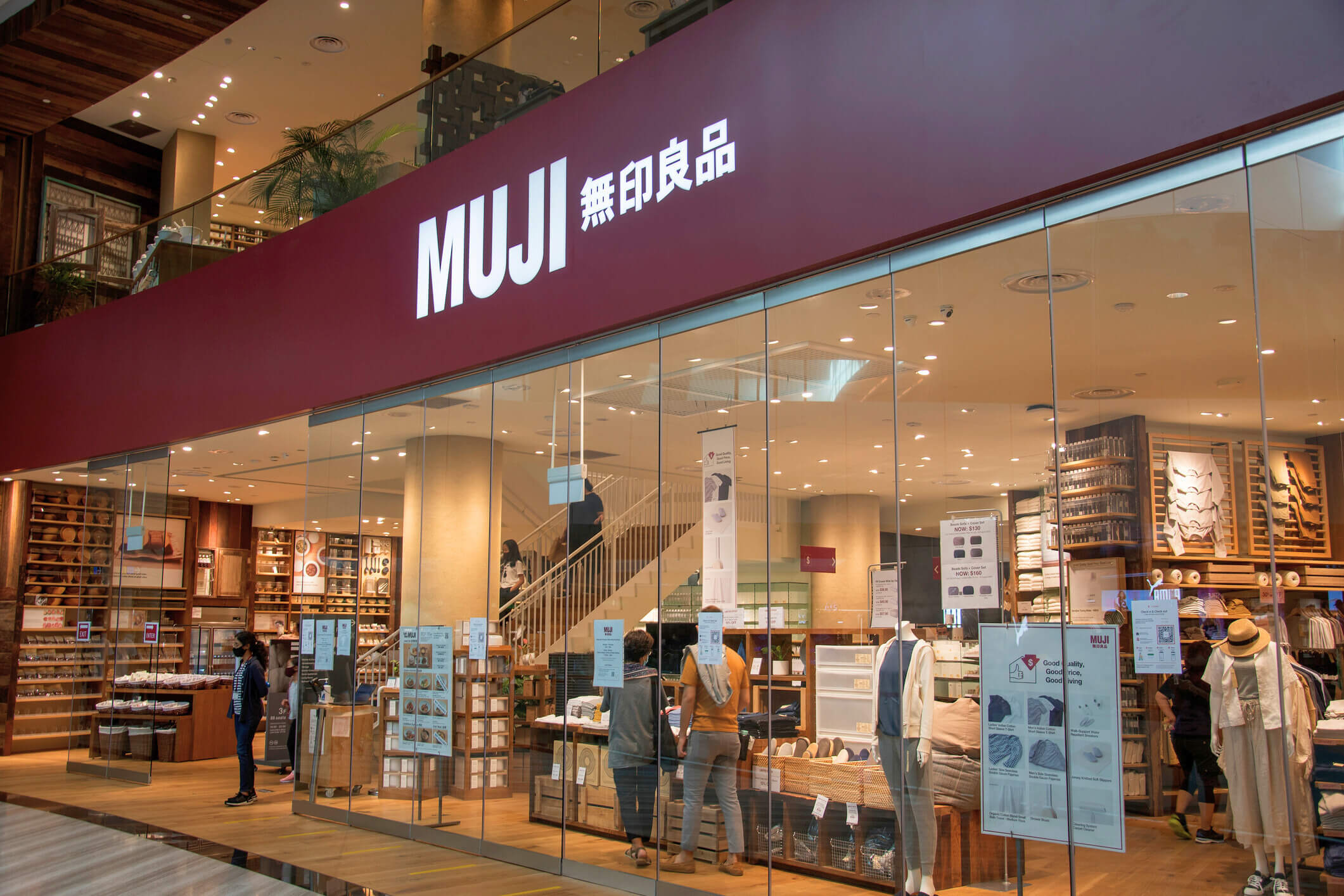 Muji storefront